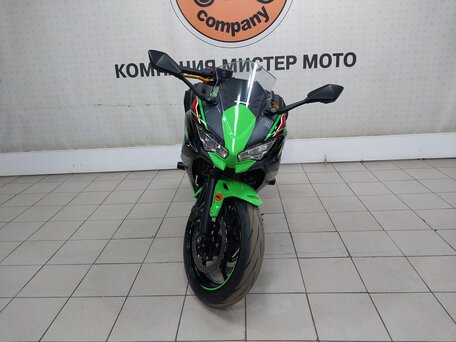 2024 Kawasaki Ninja 650, зелёный, 825000 рублей, вид 3