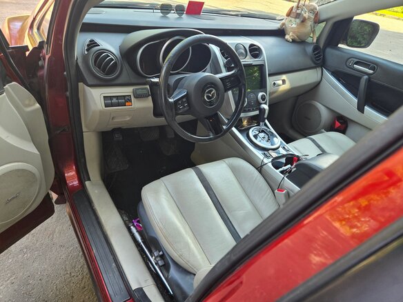 2008 Mazda CX-7 I, красный, 750000 рублей - вид 5