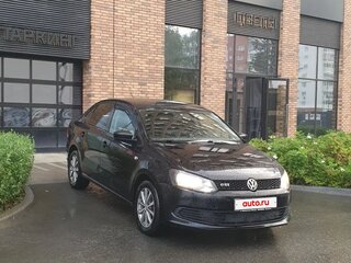 2011 Volkswagen Polo V, чёрный, 520000 рублей, вид 3