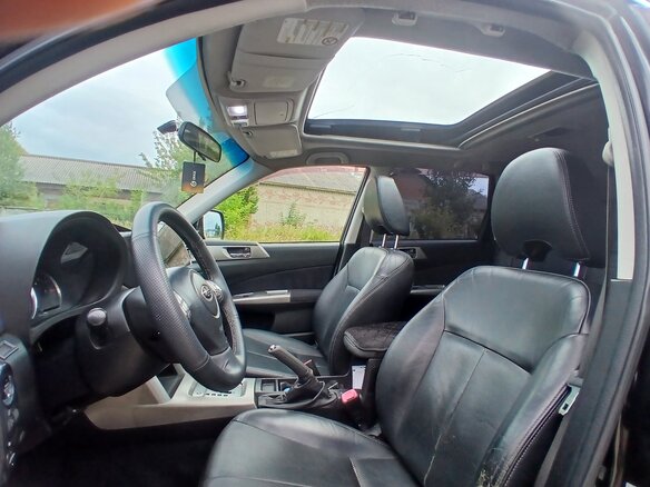 2008 Subaru Forester III, чёрный, 870000 рублей - вид 8