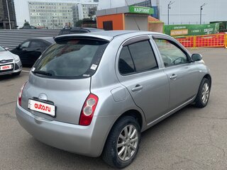 2009 Nissan March III (K12), серебристый, 415000 рублей, вид 3