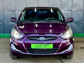 2013 Hyundai Solaris I, фиолетовый, 799000 рублей, вид 5