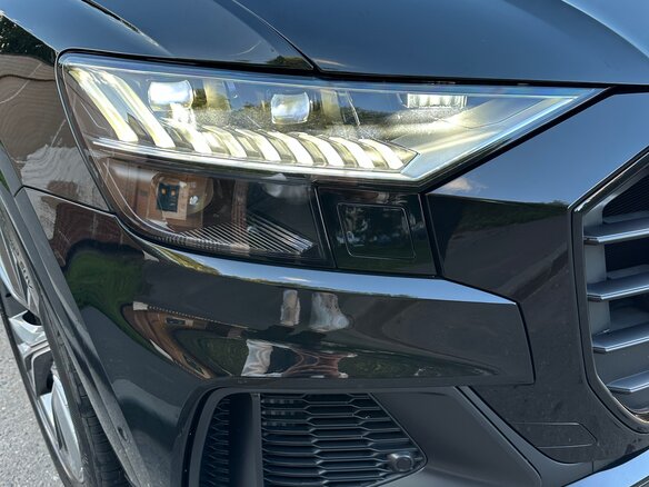 2022 Audi Q8 55 TFSI I (4M), чёрный, 8300000 рублей - вид 13
