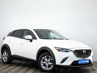 2020 Mazda CX-3 I Рестайлинг, белый, 2349000 рублей, вид 1