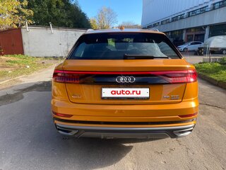 2018 Audi Q8 55 TFSI I (4M), оранжевый, 4900000 рублей, вид 5