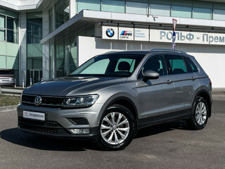 2017 Volkswagen Tiguan II, серебристый, 2319000 рублей, вид 1