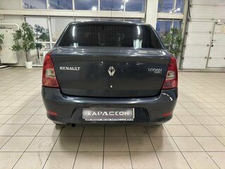 2010 Renault Logan I Рестайлинг, серый, 460000 рублей, вид 4