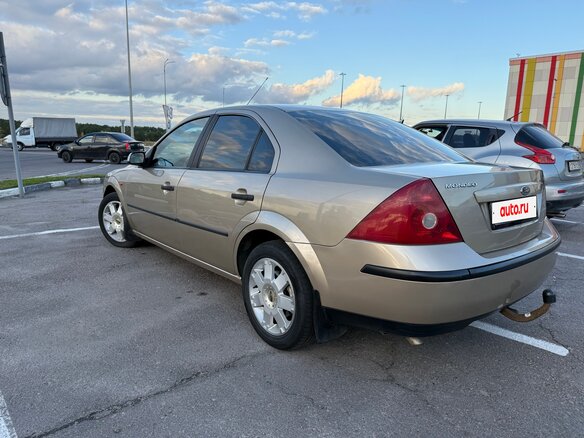 2001 Ford Mondeo III, золотистый, 370000 рублей - вид 2