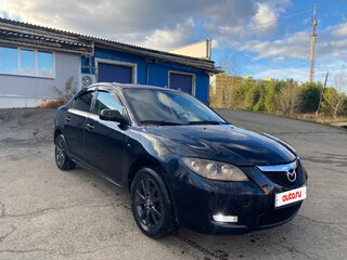 2007 Mazda 3 I (BK) Рестайлинг, чёрный, 355000 рублей, вид 1