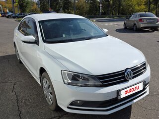 2015 Volkswagen Jetta VI Рестайлинг, белый, 740000 рублей, вид 4