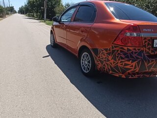 2008 Chevrolet Aveo I Рестайлинг, оранжевый, 400000 рублей, вид 4