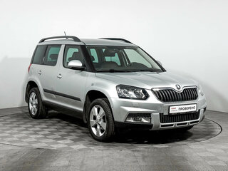 2017 Skoda Yeti I Рестайлинг, серебристый, 1467980 рублей, вид 3