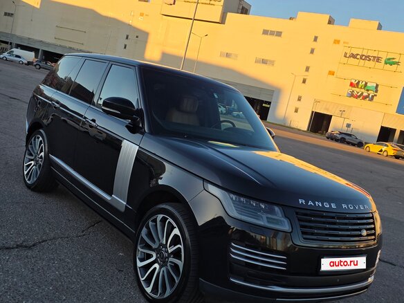 2018 Land Rover Range Rover IV Рестайлинг, чёрный, 8100000 рублей - вид 8