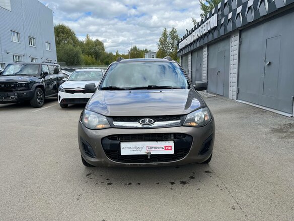 2016 Lada (ВАЗ) Kalina II, коричневый, 451500 рублей - вид 1
