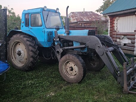 1990 МТЗ (BELARUS) 80, голубой, 480000 рублей, вид 3