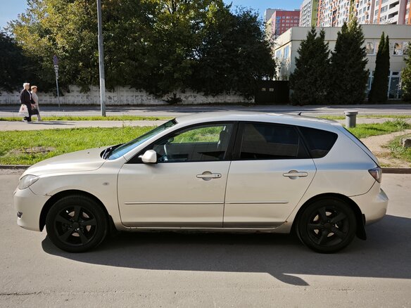 2005 Mazda 3 I (BK), серый - вид 3
