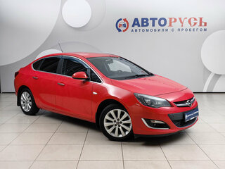 2013 Opel Astra J Рестайлинг, красный, 828000 рублей, вид 1