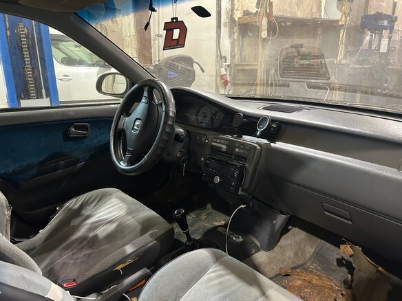 1993 Honda Civic V, серебристый, 35000 рублей - вид 7