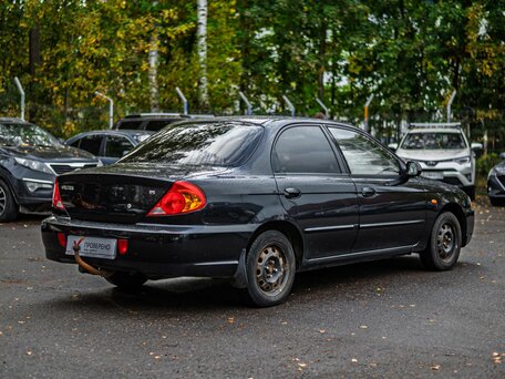 2008 Kia Spectra I Рестайлинг 2, чёрный, 230000 рублей, вид 2