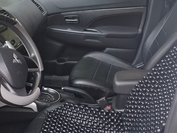 2012 Mitsubishi ASX I Рестайлинг, серебристый - вид 7