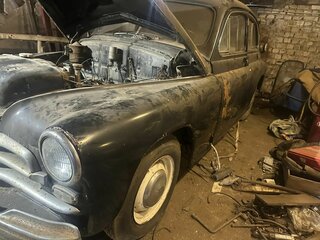1954 ГАЗ М-20 «Победа», чёрный, 170000 рублей, вид 5