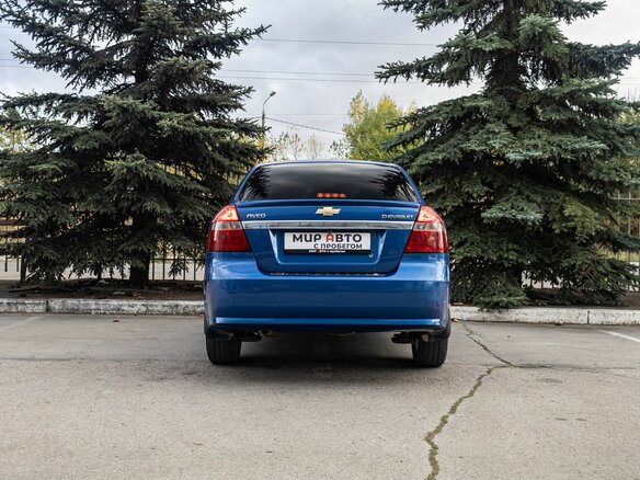 2010 Chevrolet Aveo I Рестайлинг, синий, 385000 рублей - вид 5