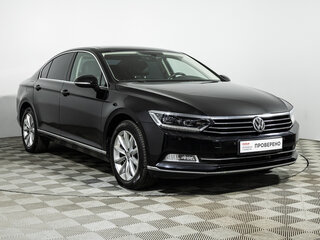 2017 Volkswagen Passat B8, чёрный, 1819700 рублей, вид 3