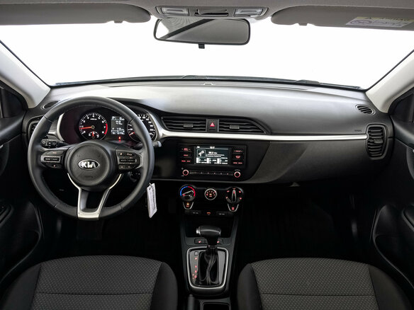 2021 Kia Rio IV Рестайлинг, серебристый, 1690000 рублей - вид 13