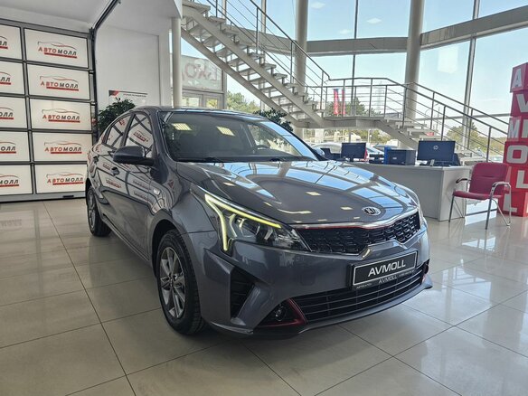 2021 Kia Rio IV Рестайлинг, серый, 1945000 рублей - вид 3