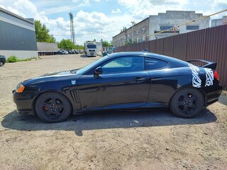 2003 Hyundai Tiburon II (GK), чёрный, 580000 рублей, вид 4