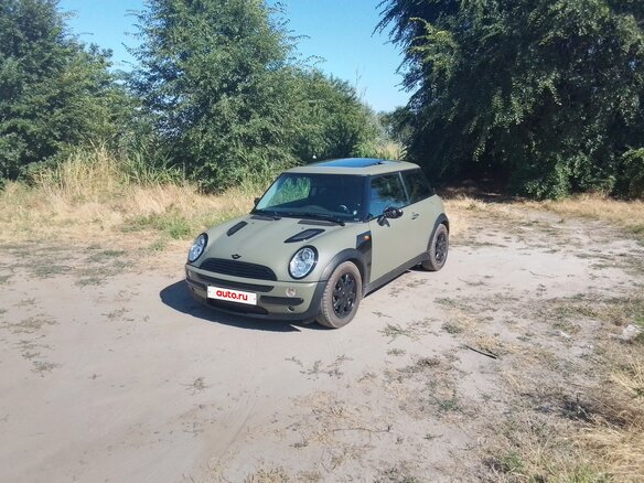 2004 Mini Hatch Cooper I (R50), зелёный, 430000 рублей - вид 3