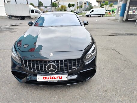 2018 Mercedes-Benz S-Класс AMG 63 AMG III (W222, C217) Рестайлинг, чёрный, 10500000 рублей, вид 2