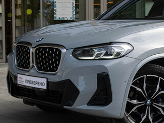 2022 BMW X4 20i II (G02) Рестайлинг, серый, 6430000 рублей, вид 2