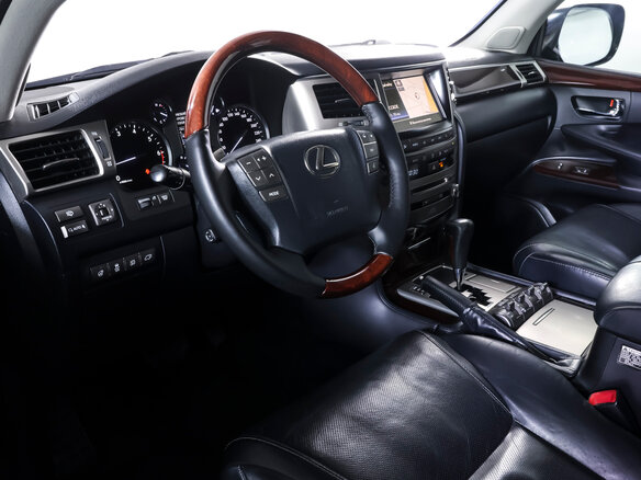 2012 Lexus LX 570 III Рестайлинг, чёрный, 4300000 рублей - вид 15