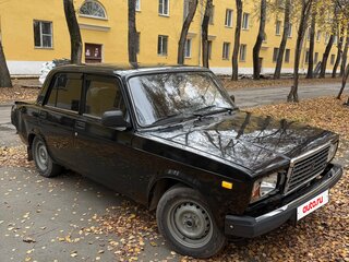 2010 Lada (ВАЗ) 2107, чёрный, 155000 рублей, вид 1