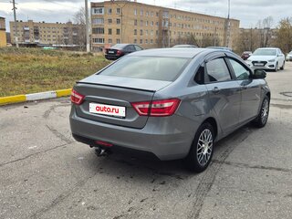 2017 Lada (ВАЗ) Vesta I, серый, 830000 рублей, вид 3