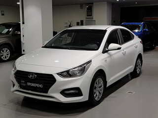 2018 Hyundai Solaris II, белый, 1292000 рублей, вид 1