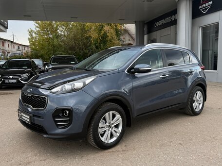2018 Kia Sportage IV, синий, 1950000 рублей, вид 1