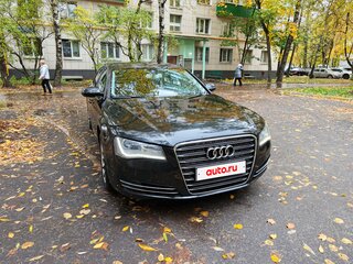 2010 Audi A8 Long III (D4), чёрный, 1280000 рублей, вид 2