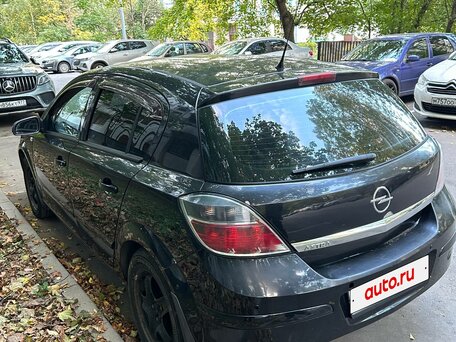 2008 Opel Astra H Рестайлинг, чёрный, 450000 рублей, вид 4