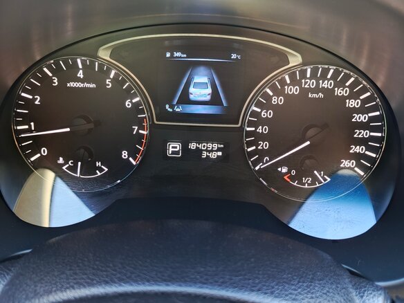 2014 Nissan Teana III (L33), чёрный - вид 13
