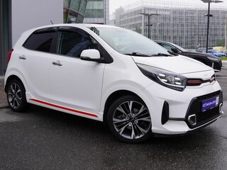 2022 Kia Picanto III Рестайлинг, белый, 1626000 рублей, вид 3