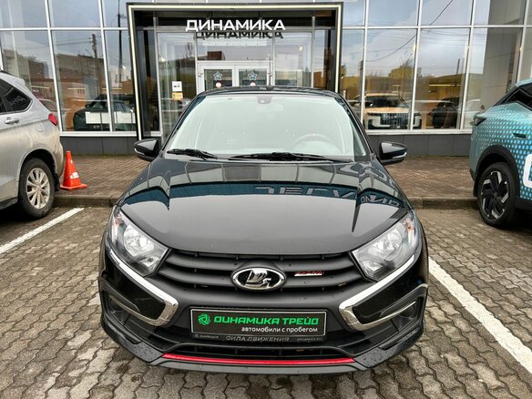 2023 Lada (ВАЗ) Granta Sport I Рестайлинг, чёрный, 1075000 рублей - вид 1