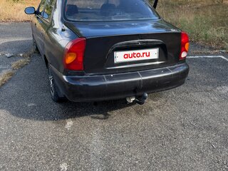 2007 Chevrolet Lanos I, чёрный, 99999 рублей, вид 2