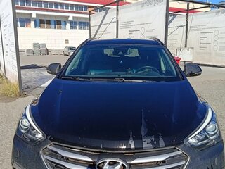 2017 Hyundai Santa Fe III Рестайлинг, чёрный, 1750000 рублей, вид 1