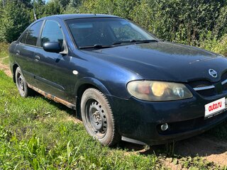 2005 Nissan Almera II (N16) Рестайлинг, синий, 220000 рублей, вид 4