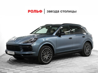 2019 Porsche Cayenne III, голубой, 5800000 рублей, вид 1