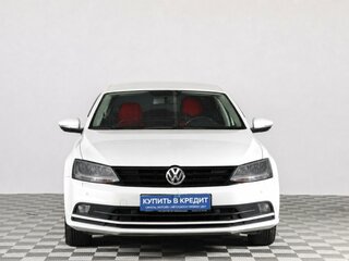 2016 Volkswagen Jetta VI Рестайлинг, белый, 1309000 рублей, вид 2
