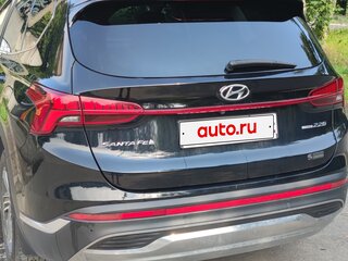 2021 Hyundai Santa Fe IV Рестайлинг, чёрный, 3300000 рублей, вид 4