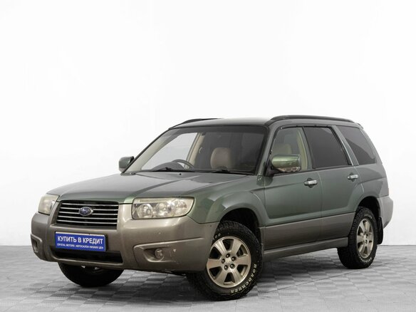 2005 Subaru Forester II Рестайлинг, зелёный - вид 2